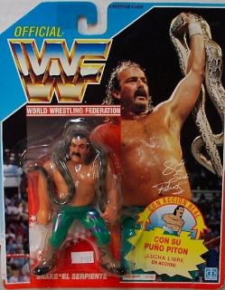 Jake The Snake WWF 4 Mexican Series Wrestling Figure