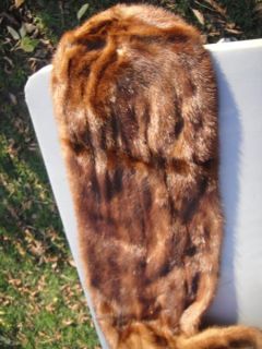Gunther Jaeckel Lovely Vintage Fur Wrap Mink Stole Coat Cape Jacket