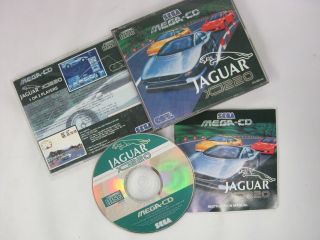 Sega Mega CD Jaguar XJ220 Vintage Video Game