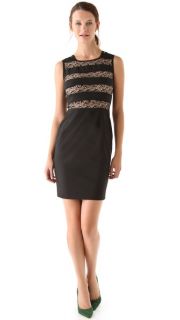 Tocca Penny Lace Panel Dress