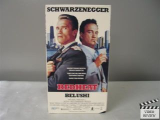 Redheat VHS Arnold Schwarzenegger James Belushi Peter Boyle Walter