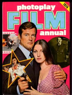 Photoplay Film Annual 1974 Elvis Roger Moore James Bond VG