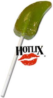 Jalapeno Pepper Sucker Hot LIX Hotlix Gag Funny Candy
