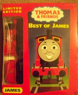 Thomas Tank Engine Wooden James Train Best of James