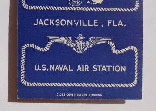  Postcard Disney Donald Duck Naval Air Station Jacksonville FL