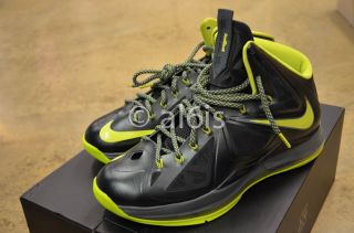 Nike Lebron x 10 Dunkman 541100 300 James Cutting Jade Fireberry South
