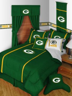 Green Bay Packers  MVP  Bedding Comforter and Sheet Set L K