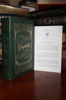 Easton Press Garfield Biography A of James Garfield Collectors Notes