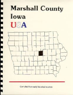 IA History of Marshall County Iowa by Mrs Sanford Genealogy