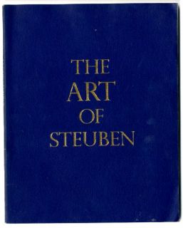 1972 ART OF STEUBEN   43 Crystal Pieces with Price List, Steuben Glass