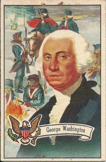 1956 Topps Presidents 3 George Washington Off Cond Only $1 L K