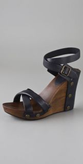 See by Chloe Crisscross Wedge Sandals