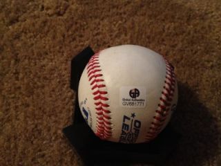 DANNY MCBRIDE SIGNED RAWLINGS LEATHER OFFCIAL LEAGUE BASEBALL. WITH