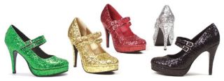 Ellie Shoes Glitter Maryjane 421 Jane G