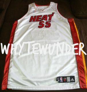 Jason Williams Game Used & Autographed Home Miami Heat Jersey 2006 07