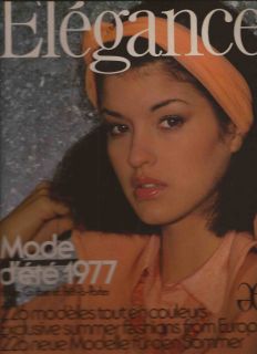 Elegance Fashion Magazine 1977 Paris Haute Couture Lanvin Patou Chloe
