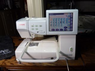 Janome MC11000 Sewing Embroidery Machine Software