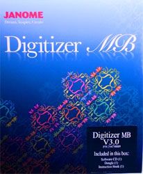 Janome Digitizer MB V3.0   Embroidery Software