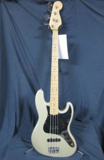 Fender American Standard Jazz Electric Bass Guitar Shoreline Gold w
