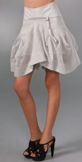 L.A.M.B. Pinstripe Skirt