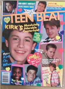Teen Beat April 1987 River Phoenix Kirk Cameron Jason Bateman