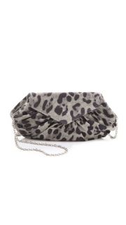 Lauren Merkin Handbags Diana Leopard Suede Clutch