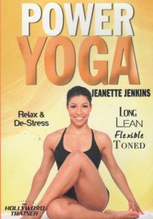 Power Yoga with Jeanette Jenkins Exercise DVD New Advanced Aerobic
