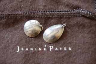 JEANINE PAYER NECKLACE sterling silver + hand engraved with Japanese
