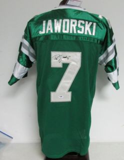 Ron Jaworski Eagles Signed Autographed Mitchell Ness Jersey PSA DNA