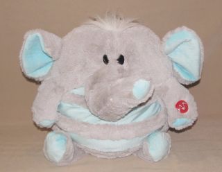 16 Jay at Play Grey Gray Blue Mushabelly Chatter Microbead Elephant
