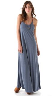 Chaser Leather Back Maxi Dress
