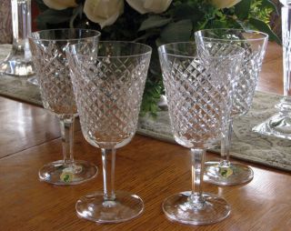Waterford Alana Crystal Water Goblets Ireland