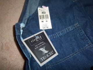 Riveted By LEE denim blue Jean Bib Overalls Jumper Dress size Medium