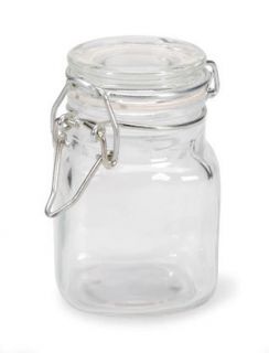 180 Small Glass Jars w Locking Lids Wholesale Favors