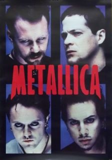 Metallica 24x33 Portraits Poster Jason Newsted