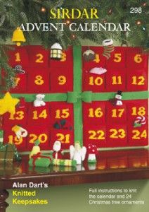 298 Alan Dart Advent Calendar 24 Ornaments Pattern