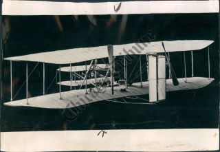 Ct Photo Adm 786 Model of First Wright Plane Wright Brothers