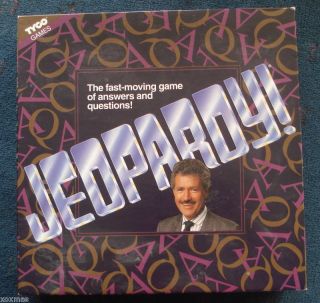 Jeopardy Game 1992 Tyco Classic Trivia TV Show Complete
