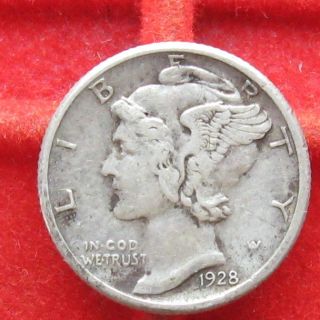 1928 s Large s Silver Mercury Dime 1 Low $1 44 Combined Fill Your Book