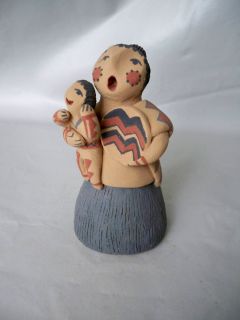 Jemez Pueblo Indian Pottery Santa Storyteller Emily Fragua Tsosie