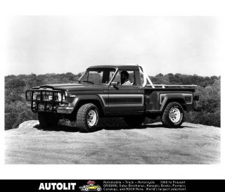 1981 Jeep J10 Honcho Pickup Truck Factory Photo