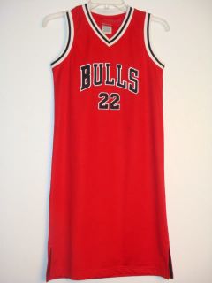 NBA Chicago Bulls Jersey Dress 22 Williams s M L XL