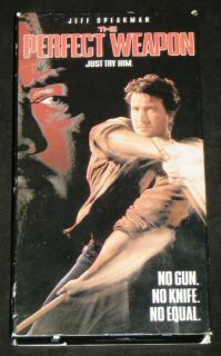 Perfect Weapon Paramount 1991 VHS Jeff Speakman OOP RARE
