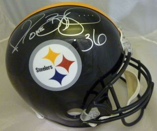 Jerome Bettis Autographed Signed Pittsburgh Steelers Full Size Deluxe