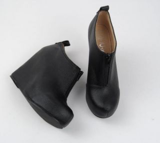 Jeffrey Campbell Ninety Nine Black Ankle Boots Shoes 8