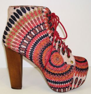 Jeffrey Campbell Lita Fab Red Feather