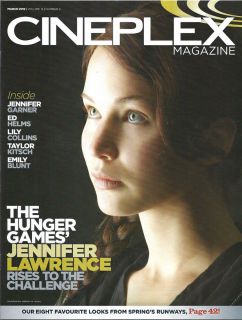Jennifer Lawrence The Hunger Games 8x10 Magazine Canada 2012
