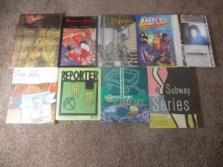 Graphic Novel Large Book Lot of 28 Various Authors Paperbacks Hahn