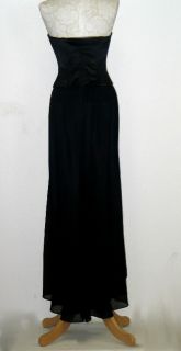 Jessica McClintock Sexy Chiffon Corset Dress Gown Size 4
