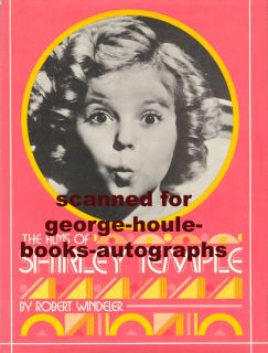 Boldly signed and inscribed by Shirley Temple in black ink toauthor
